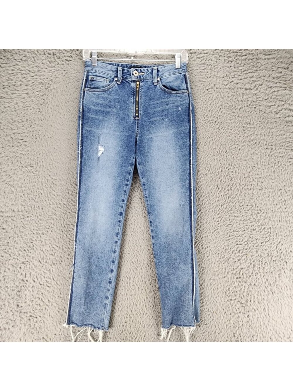 Buckaroo Jeans Womens 26 Blue Cotton Blend Denim Slim Straight